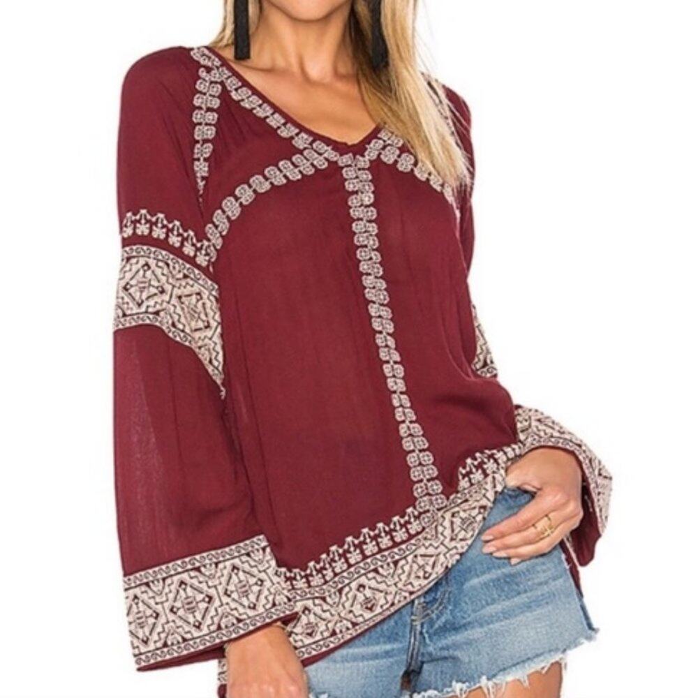 Tularosa Therone Embroidered Tunic Size XS NEW